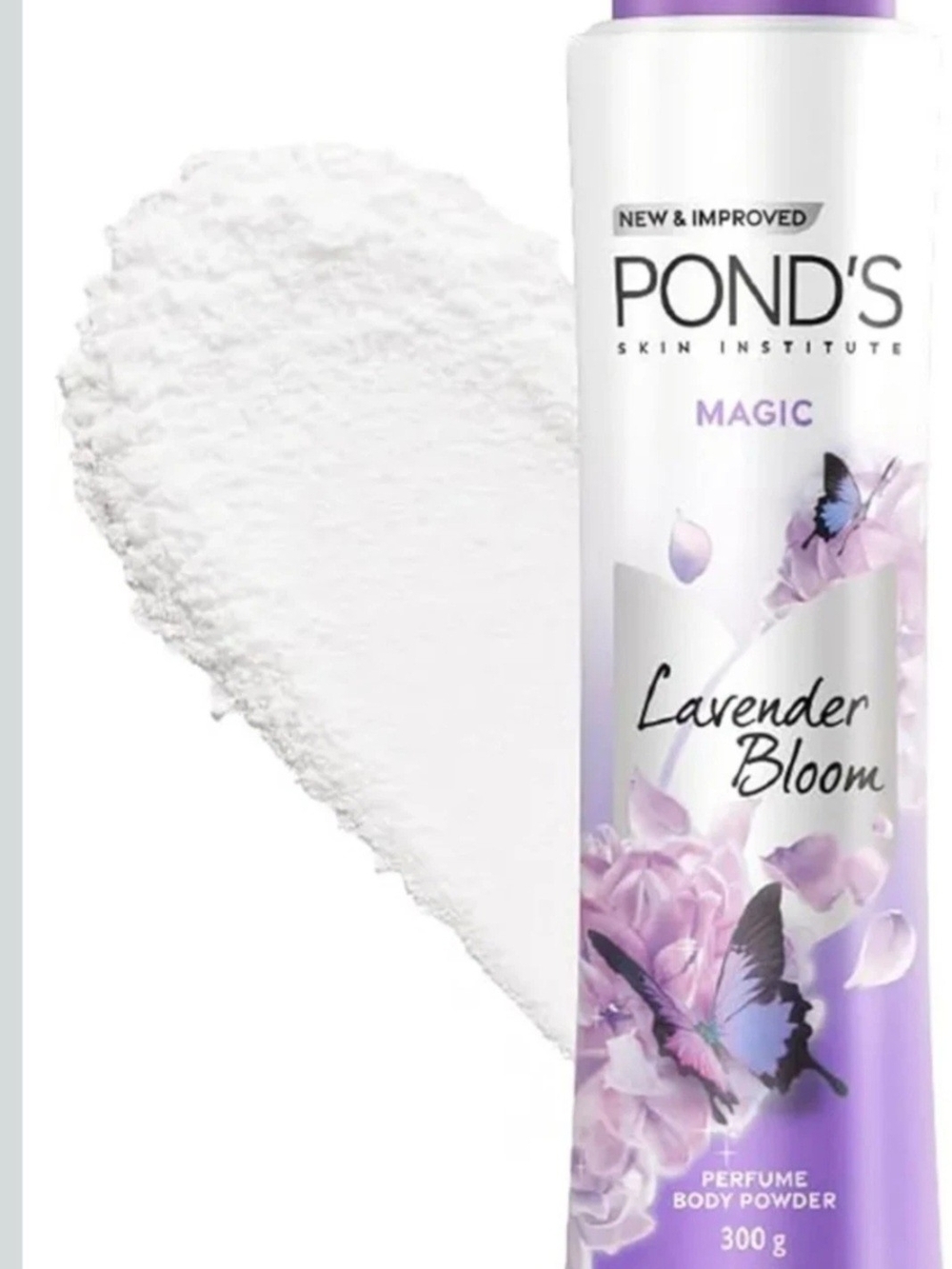 Pond's Magic Lavender Bloom Perfume Body Powder - White (300g)